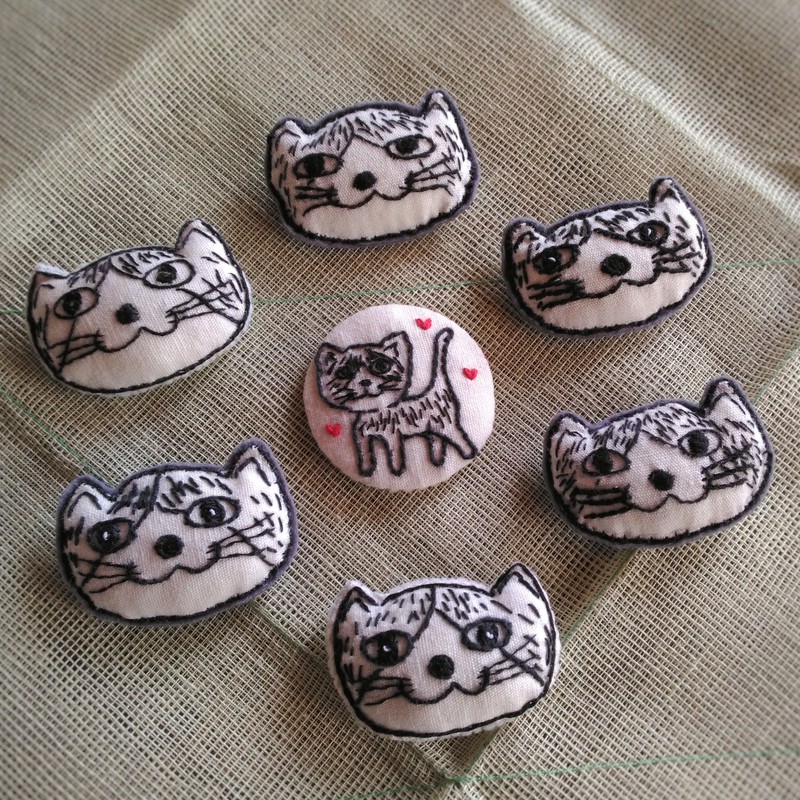 新作ブローチいろいろ