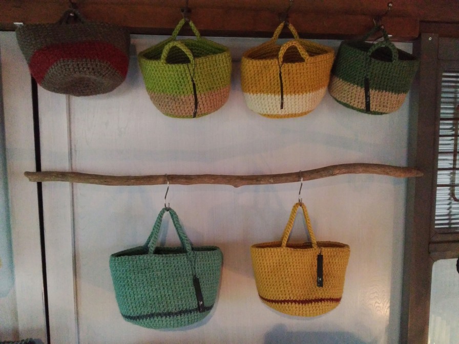 ハイジな麻かごバッグ